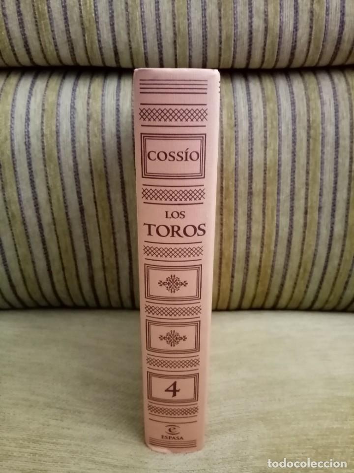 Libros de segunda mano: COSS&Iacute;O Los toros 4 Espasa - Foto 2