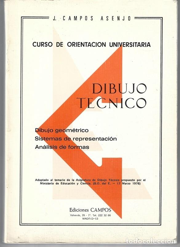 Libros de segunda mano: DIBUJO TECNICO J. CAMPOS ASENJO - Foto 1