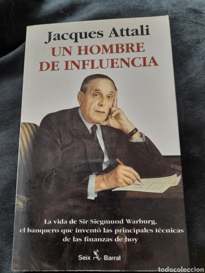 Libros de segunda mano: Un hombre de influencia. Jaques Attali - Foto 1