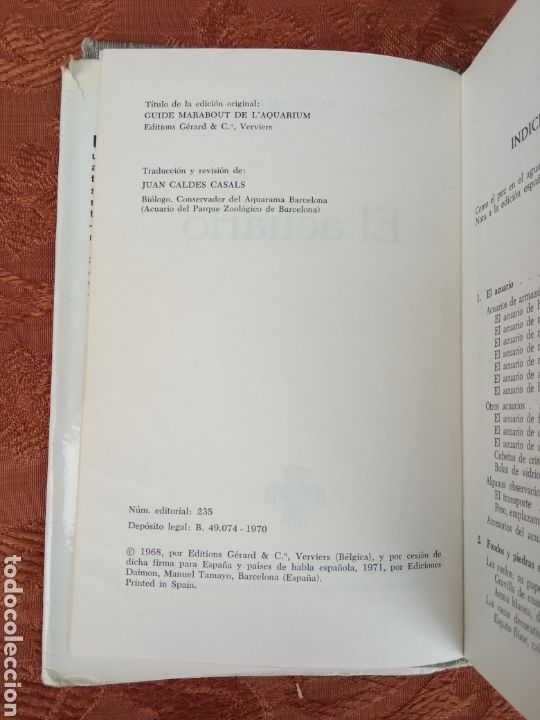 Libros de segunda mano: EL ACUARIO,a&ntilde;o 1970 - Foto 2
