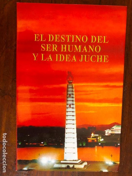 Libros de segunda mano: el destino del ser humano y la idea juche, Corea 2012 - Foto 1