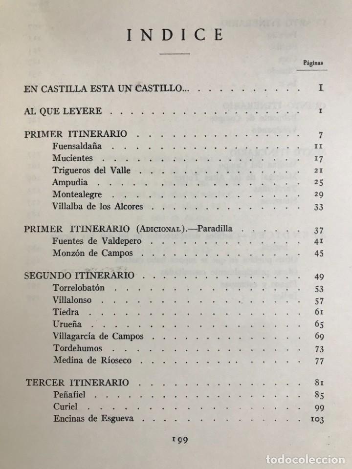 Libros de segunda mano: CASTILLOS EN CASTILLA - CONDE DE GAMAZO - (1955) - Foto 3