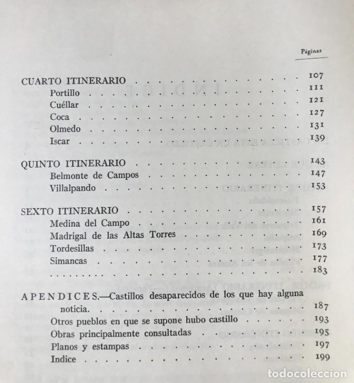 Libros de segunda mano: CASTILLOS EN CASTILLA - CONDE DE GAMAZO - (1955) - Foto 4