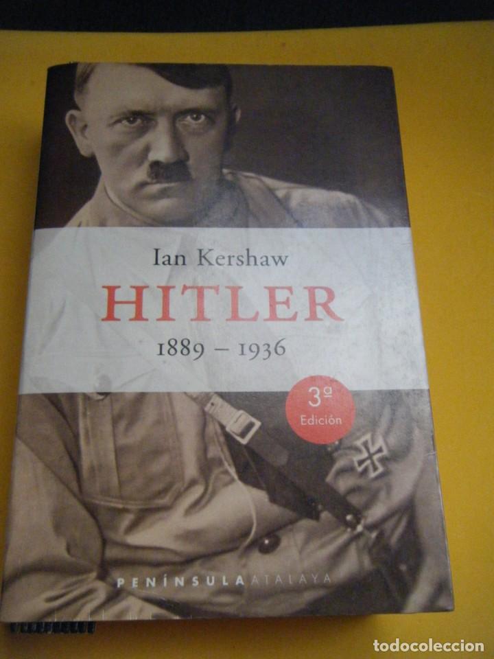 Libros de segunda mano: HITLER 1889-1936, DE IAN KERSHAW, TERCERA EDICI&Oacute;N. - Foto 1
