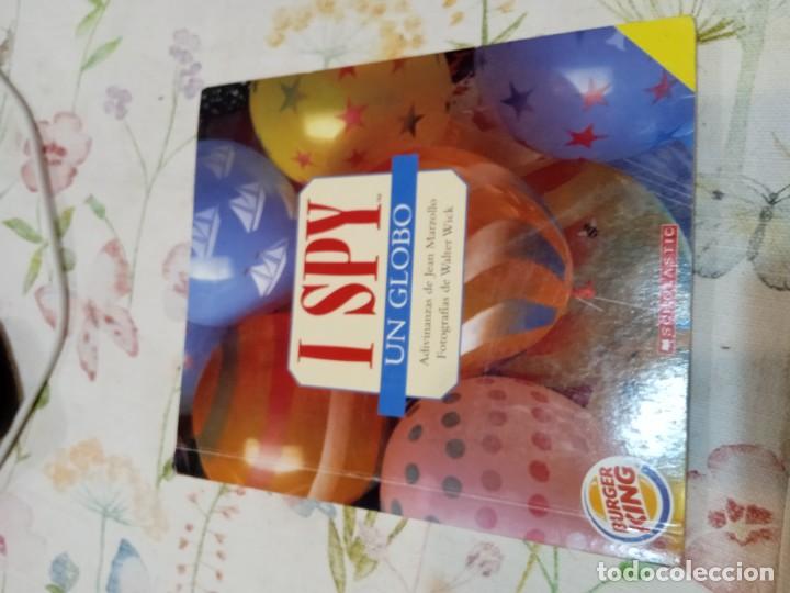 Libri di seconda mano: G-90 LIBRO I SPY, UN GLOBO ADIVINANZAS BURGUER KING