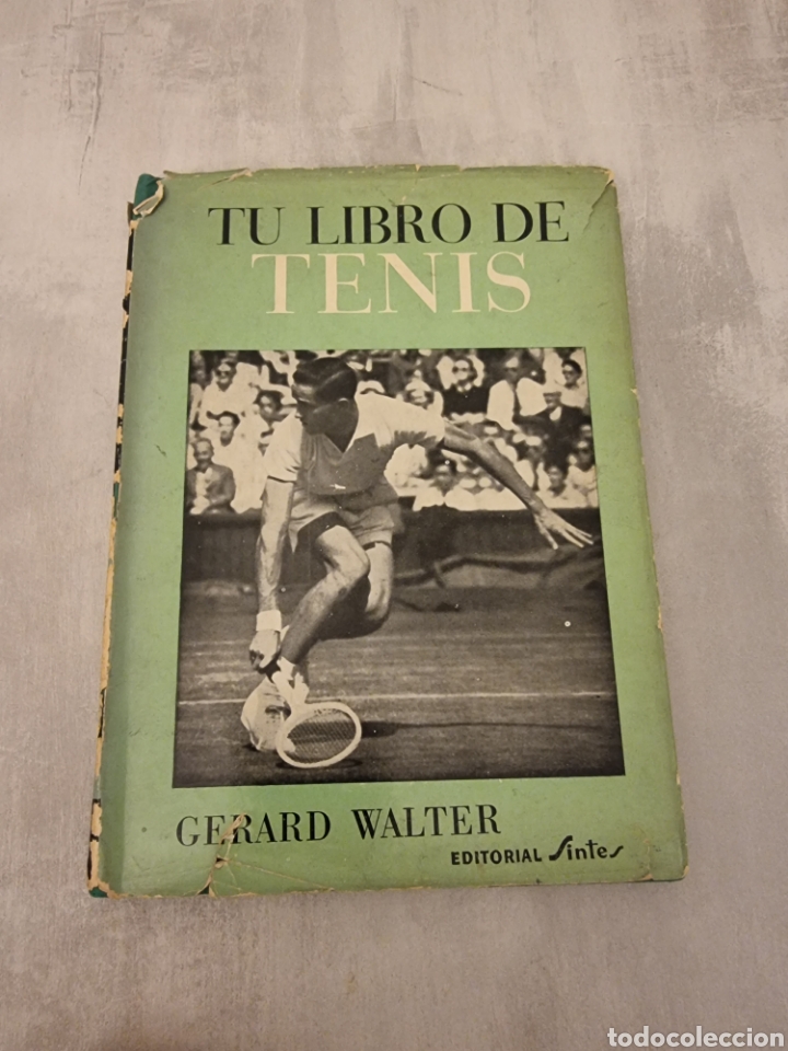 Libros de segunda mano: T&uacute; libro de tenis Gerard Walter editorial sintes - Foto 1