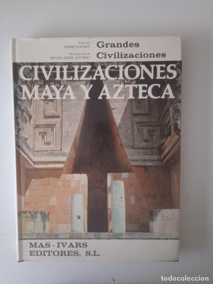 Libros de segunda mano: CIVILIZACI&Oacute;NES MAYA Y AZTECA, PIERRE IVANOFF - Foto 1
