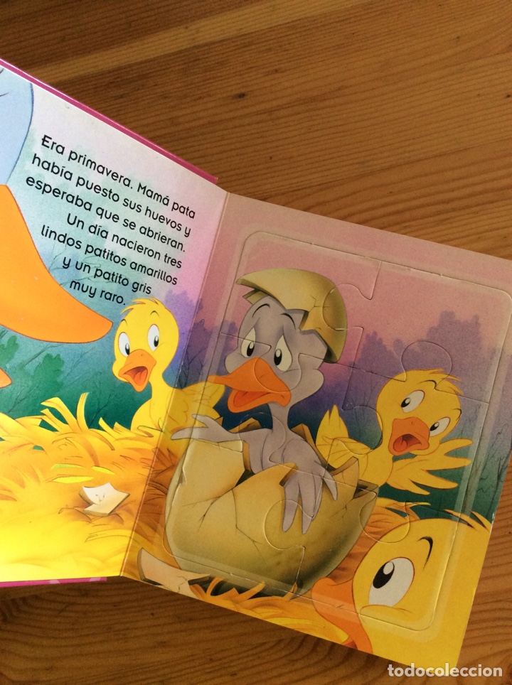 Libros de segunda mano: el patito feo rompecabezas clasicos con 6 puzzle infantil - Foto 2