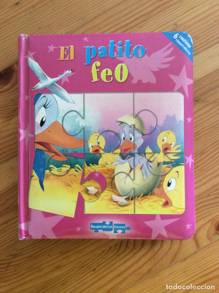 Libros de segunda mano: el patito feo rompecabezas clasicos con 6 puzzle infantil - Foto 1
