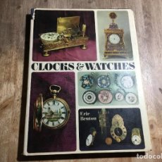 Libros de segunda mano: LIBRO RELOJES - CLOCKS & WATCHES - ERIC BRUTON. Lote 329635103