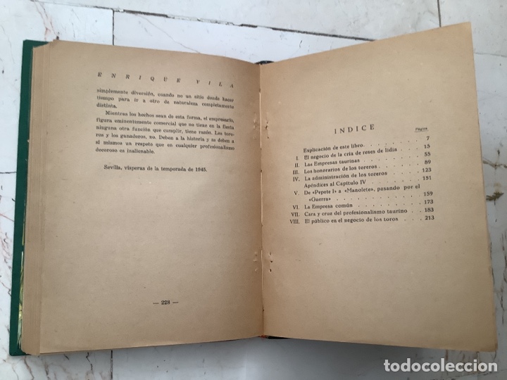 Libros de segunda mano: EL NEGOCIO DE LOS TOROS. Enrique Vila - Foto 4