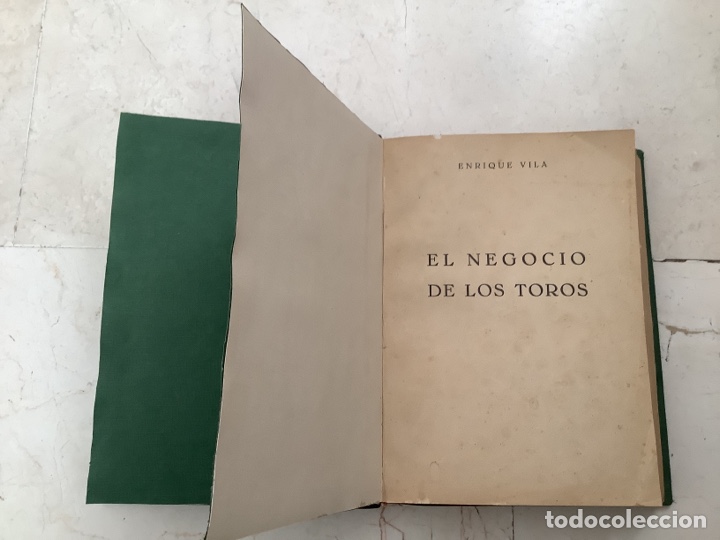 Libros de segunda mano: EL NEGOCIO DE LOS TOROS. Enrique Vila - Foto 6