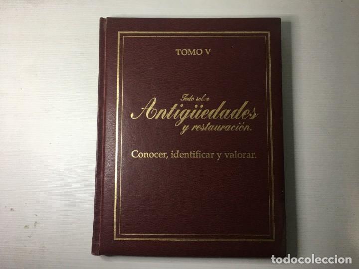 Libros de segunda mano: LIBRO TODO SOBRE ANTIGUEDADES Y RESTAURACION - TOMO V - Foto 1