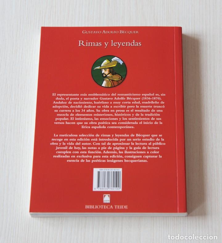 Libros de segunda mano: Rimas y Leyendas. Gustavo Adolfo B&eacute;cquer - Foto 5