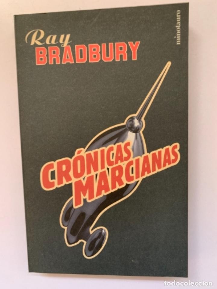 Libros de segunda mano: Cr&oacute;nicas marcianas de Ray Bradbury (Plast 5) - Foto 1