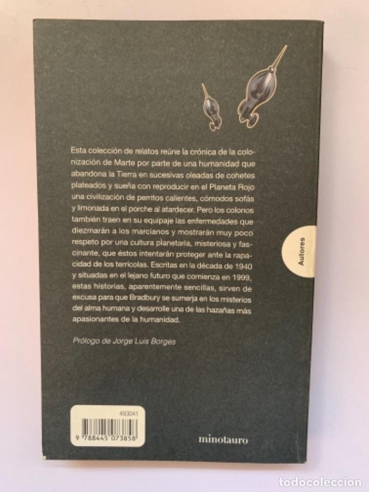 Libros de segunda mano: Cr&oacute;nicas marcianas de Ray Bradbury (Plast 5) - Foto 2