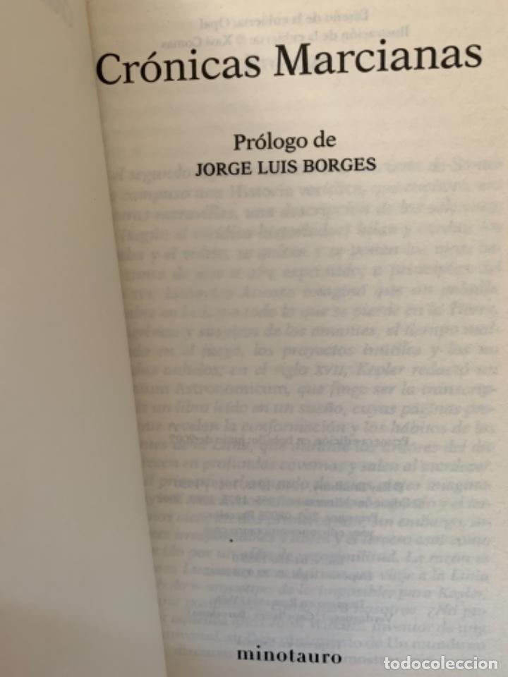 Libros de segunda mano: Cr&oacute;nicas marcianas de Ray Bradbury (Plast 5) - Foto 3
