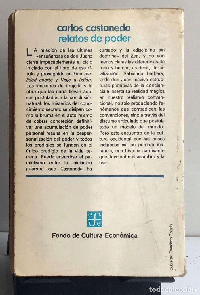 Libros de segunda mano: RELATOS DE PODER. Carlos Castaneda - Foto 2