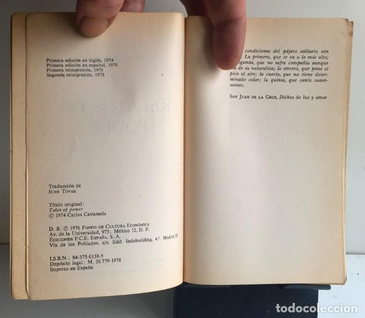 Libros de segunda mano: RELATOS DE PODER. Carlos Castaneda - Foto 5
