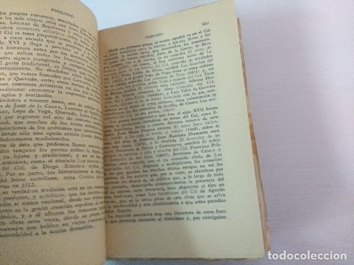 Libros de segunda mano: ROMANCERO DEL CID/PRECEDIDO DEL CANTAR DE RODRIGO/LUIS GUARNER. - Foto 3