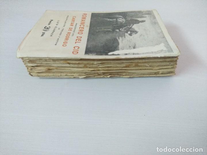 Libros de segunda mano: ROMANCERO DEL CID/PRECEDIDO DEL CANTAR DE RODRIGO/LUIS GUARNER. - Foto 5
