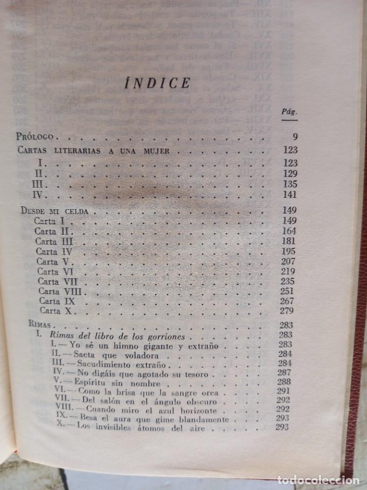 Libros de segunda mano: OBRAS - GUSTAVO ADOLFO B&Eacute;CQUER - ED. VERGARA - 1962 - Foto 9