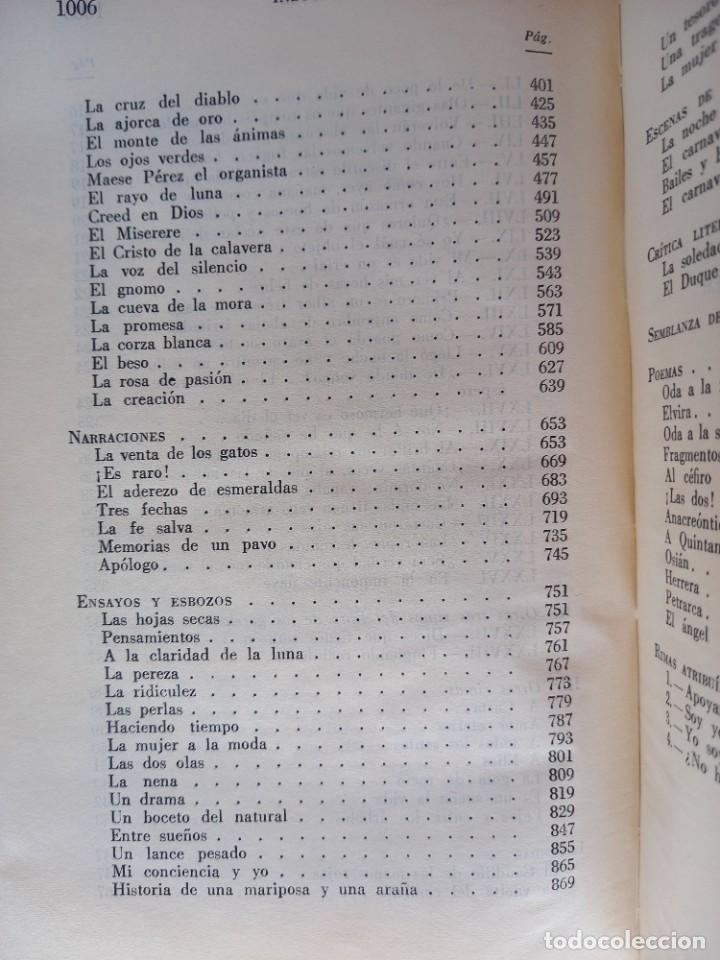 Libros de segunda mano: OBRAS - GUSTAVO ADOLFO B&Eacute;CQUER - ED. VERGARA - 1962 - Foto 12