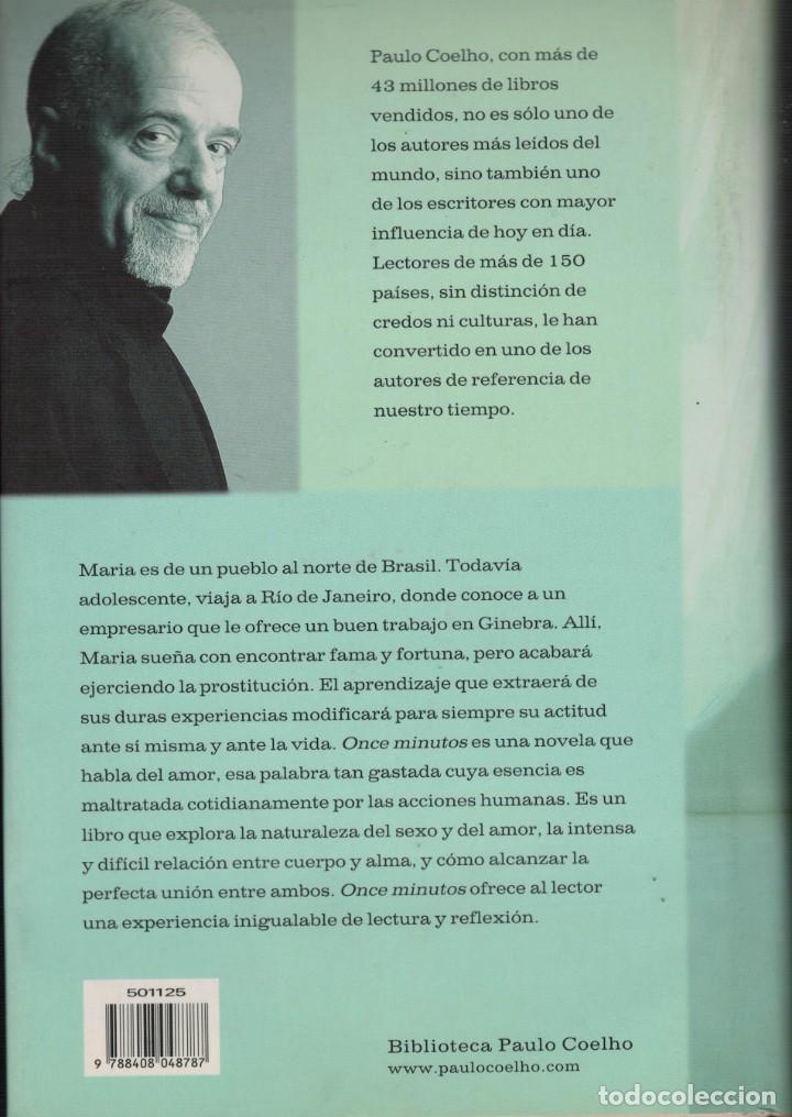 Libros de segunda mano: Paulo Coelho, Once minutos - Foto 2