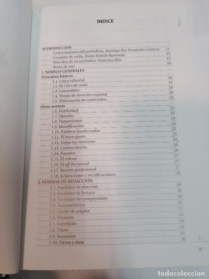Libros de segunda mano: Libro de estilo. La Voz de Galicia SA8862 - Foto 2