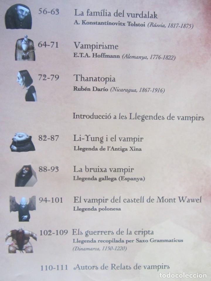 Libros de segunda mano: EL GRAN LLIBRE DELS VAMPIRS. ED. PARRAM&Oacute;N. 2011 - Foto 3