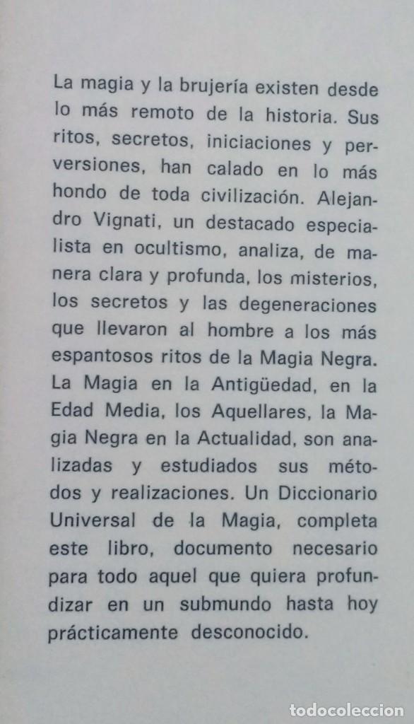 Libros de segunda mano: ARDE BRUJA, MAGO ARDE - ALEJANDRO VIGNATI. - Foto 2