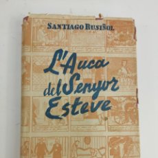 Libros de segunda mano: L-3436. L'AUCA DEL SENYOR ESTEVE, SANTIAGO RUSSINYOL EDITORIAL SURCO, 1946. DIBUIXOS DE RAMON CASAS. Lote 330284353