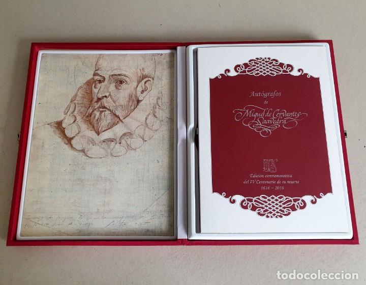 Libros de segunda mano: Aut&oacute;grafos de Miguel de Cervantes Saavedra. Facs&iacute;miles. Taberna Libraria 2016 - Foto 7