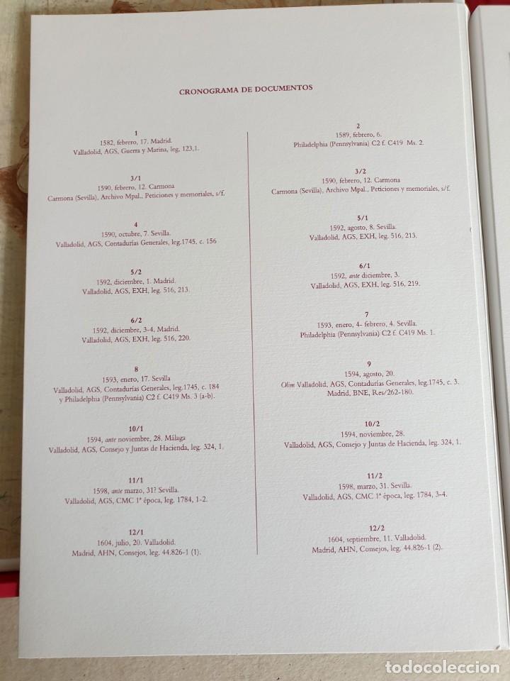 Libros de segunda mano: Aut&oacute;grafos de Miguel de Cervantes Saavedra. Facs&iacute;miles. Taberna Libraria 2016 - Foto 9