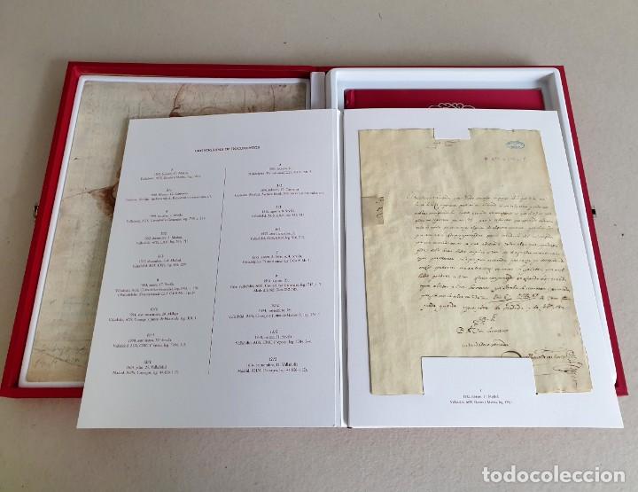 Libros de segunda mano: Aut&oacute;grafos de Miguel de Cervantes Saavedra. Facs&iacute;miles. Taberna Libraria 2016 - Foto 10