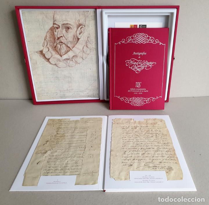 Libros de segunda mano: Aut&oacute;grafos de Miguel de Cervantes Saavedra. Facs&iacute;miles. Taberna Libraria 2016 - Foto 13