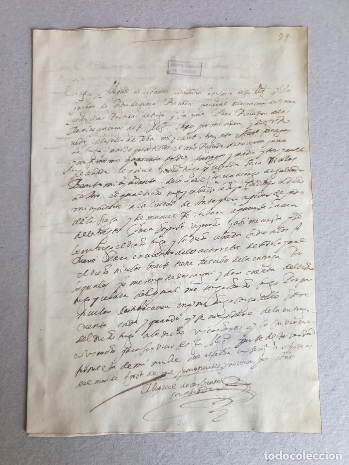 Libros de segunda mano: Aut&oacute;grafos de Miguel de Cervantes Saavedra. Facs&iacute;miles. Taberna Libraria 2016 - Foto 21