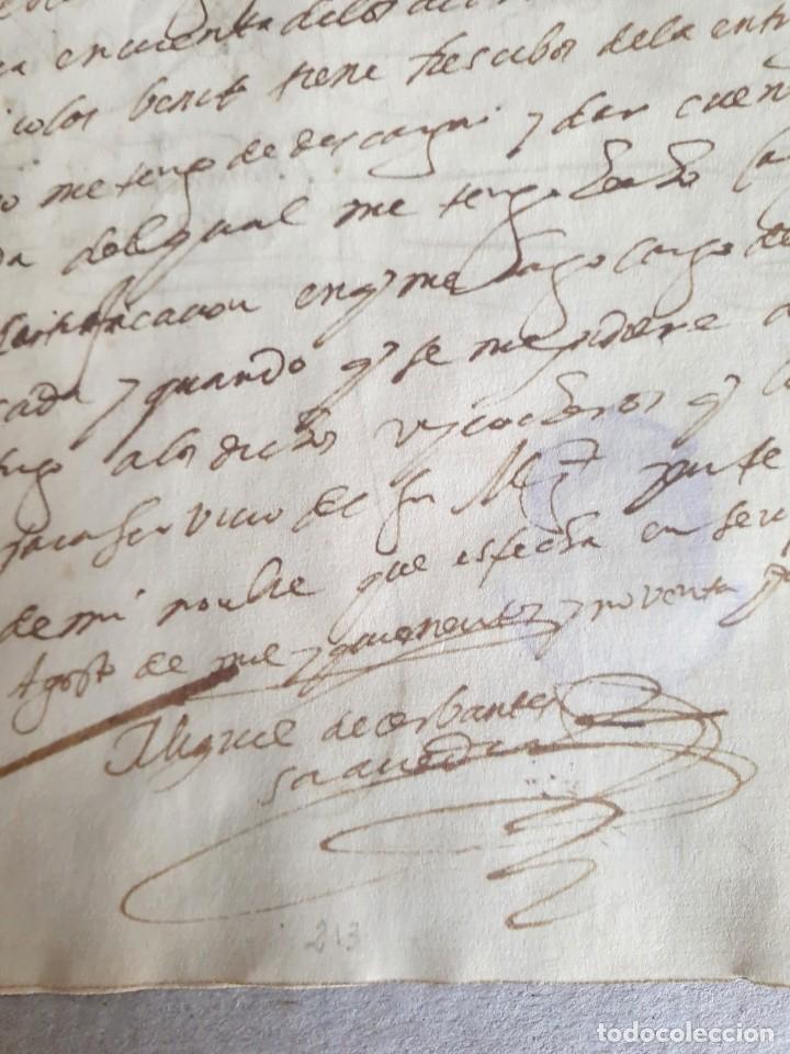 Libros de segunda mano: Aut&oacute;grafos de Miguel de Cervantes Saavedra. Facs&iacute;miles. Taberna Libraria 2016 - Foto 22