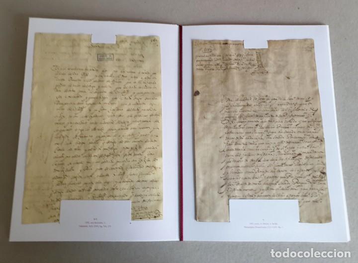 Libros de segunda mano: Aut&oacute;grafos de Miguel de Cervantes Saavedra. Facs&iacute;miles. Taberna Libraria 2016 - Foto 24