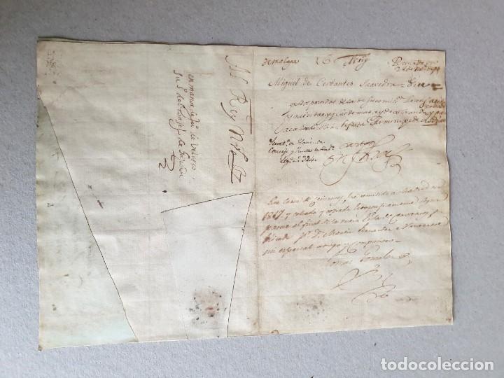 Libros de segunda mano: Aut&oacute;grafos de Miguel de Cervantes Saavedra. Facs&iacute;miles. Taberna Libraria 2016 - Foto 34