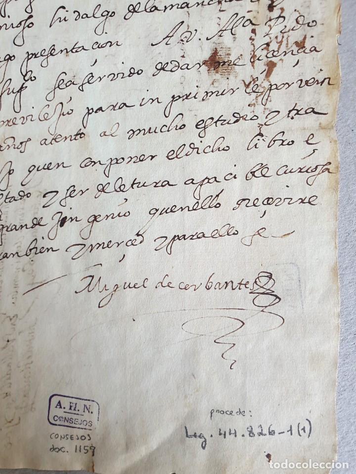Libros de segunda mano: Aut&oacute;grafos de Miguel de Cervantes Saavedra. Facs&iacute;miles. Taberna Libraria 2016 - Foto 40