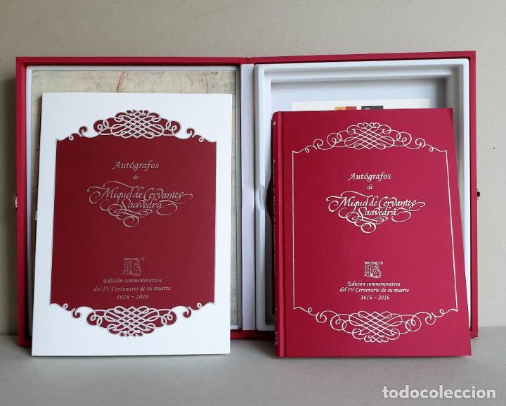 Libros de segunda mano: Aut&oacute;grafos de Miguel de Cervantes Saavedra. Facs&iacute;miles. Taberna Libraria 2016 - Foto 41