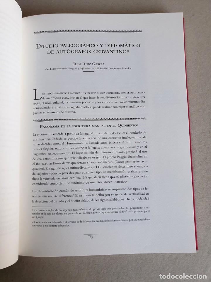 Libros de segunda mano: Aut&oacute;grafos de Miguel de Cervantes Saavedra. Facs&iacute;miles. Taberna Libraria 2016 - Foto 46