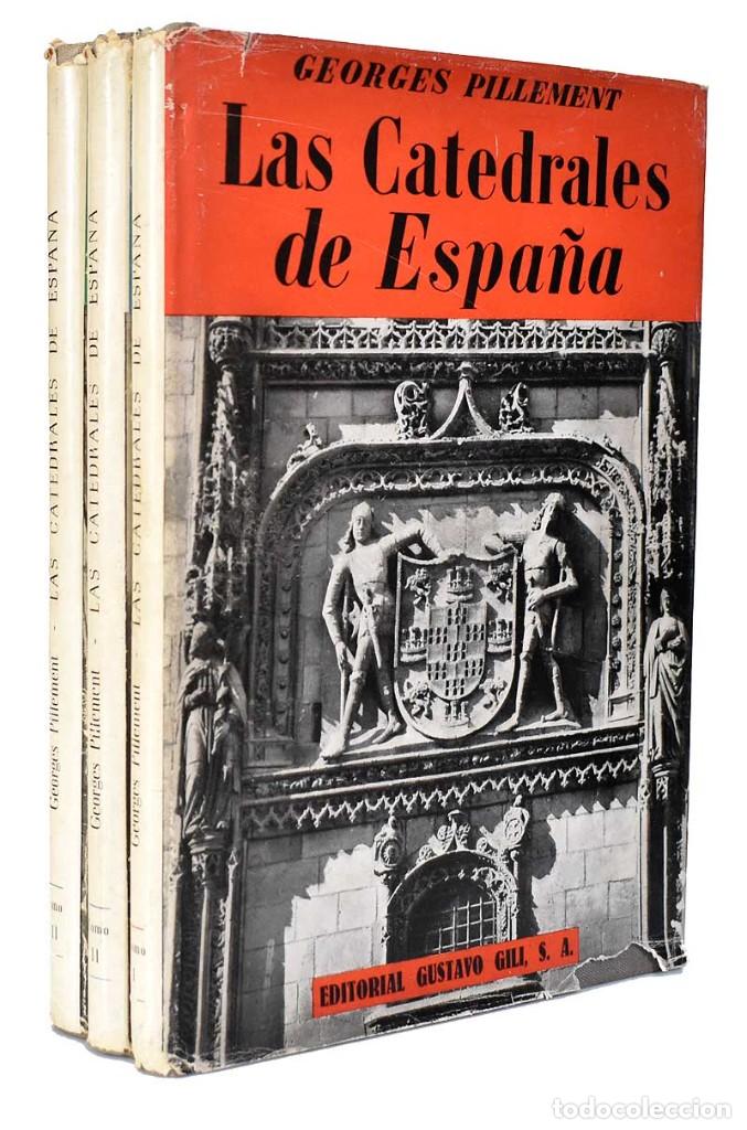 Libros de segunda mano: Las Catedrales de Espa&ntilde;a. 3 Tomos - Georges Pillement - Foto 1