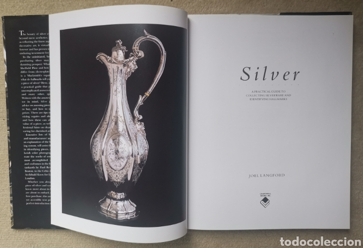 Libros de segunda mano: Silver a Practical Guide to Collecting Silverware and Indentifying Hallmarks - Joel Langford 1991 - Foto 2