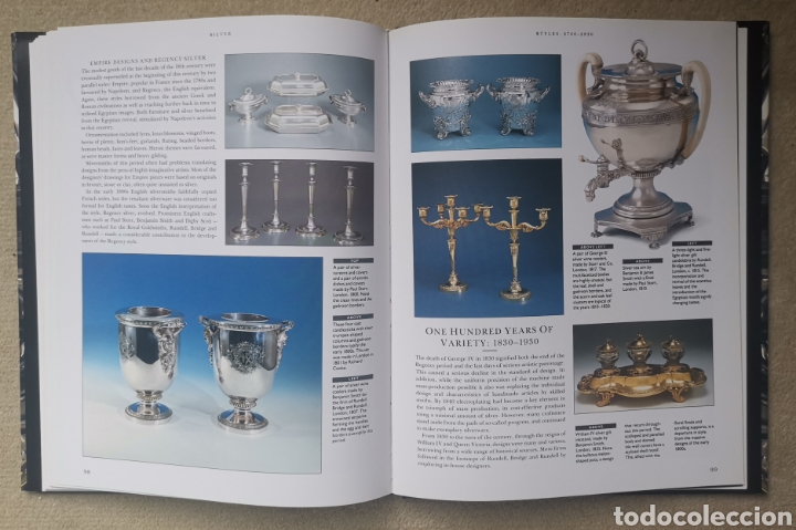 Libros de segunda mano: Silver a Practical Guide to Collecting Silverware and Indentifying Hallmarks - Joel Langford 1991 - Foto 6