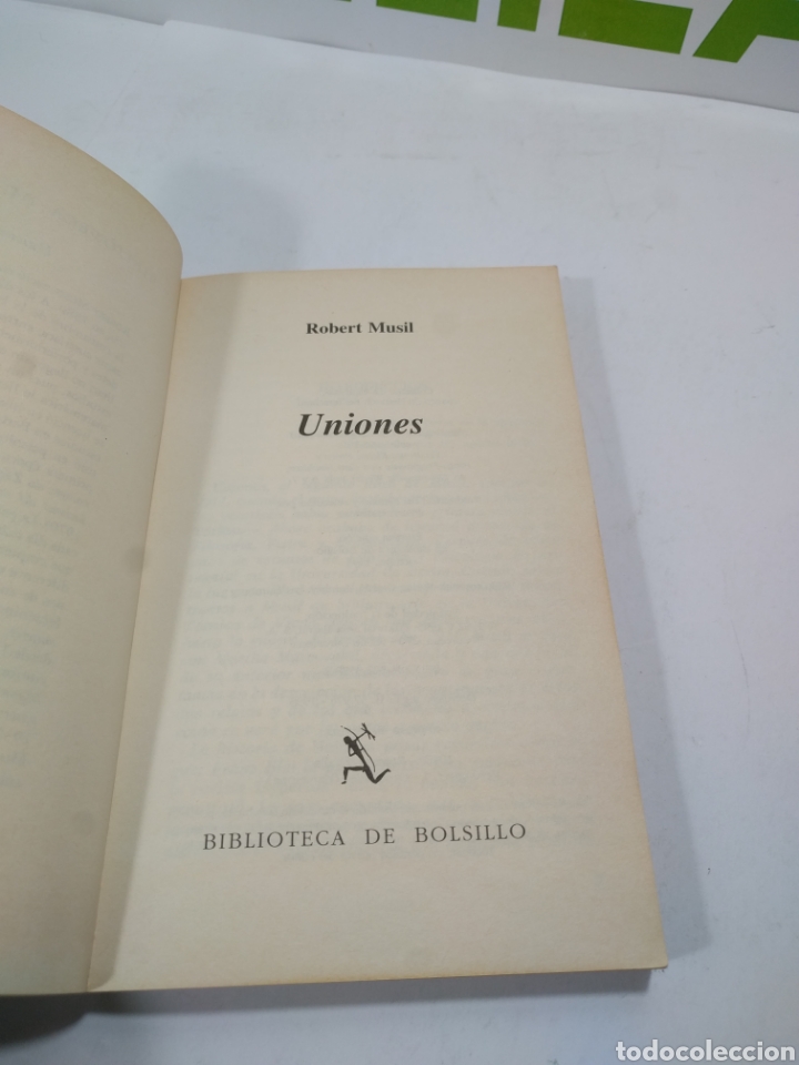 Libros de segunda mano: Uniones. Robert Musil. Biblioteca de bolsillo. - Foto 4