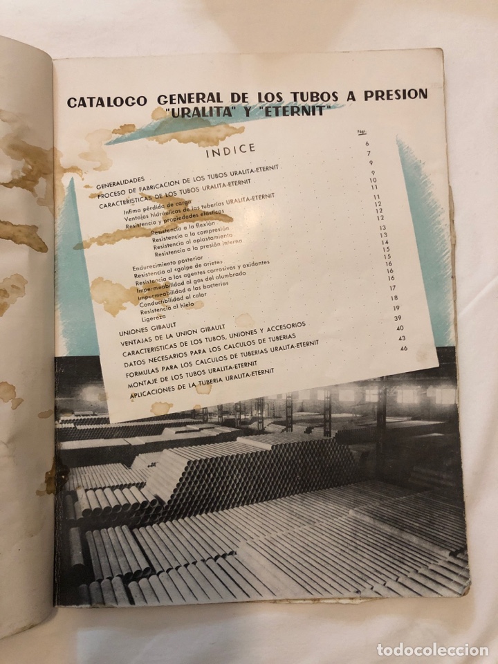 Libros de segunda mano: Cat&aacute;logo Uralita 1957 - Foto 2
