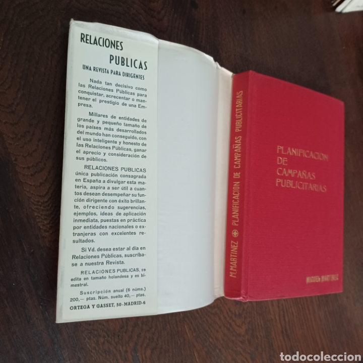 Libros de segunda mano: PLANIFICACION DE CAMPA&Ntilde;AS PUBLICITARIAS - MIGUEL MARTINEZ - Foto 2