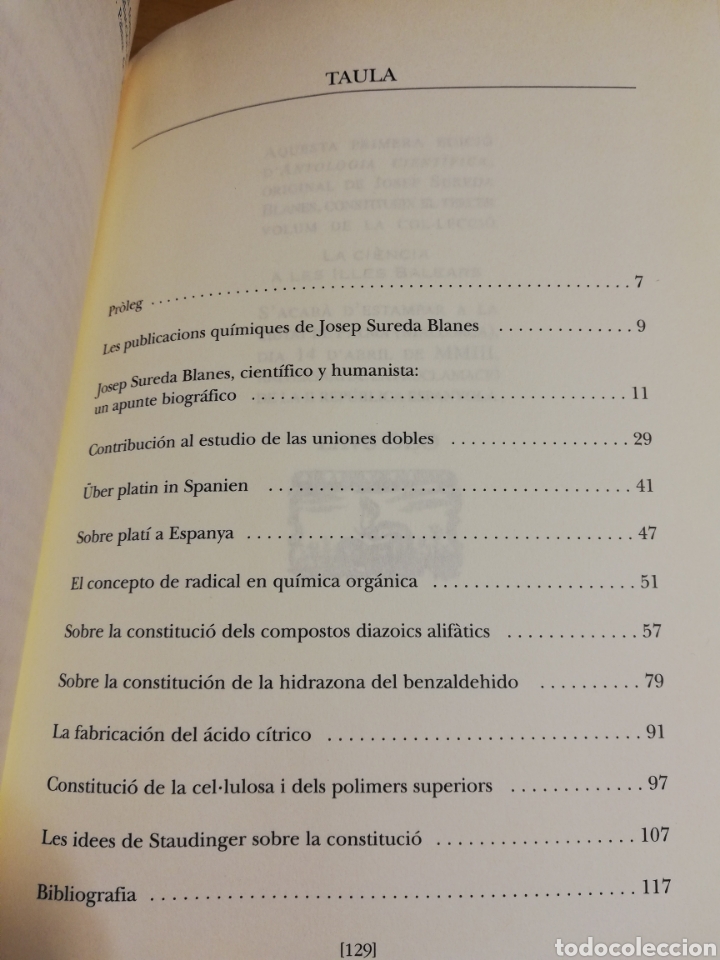 Libros de segunda mano: ANTOLOGIA CIENT&Iacute;FICA (JOSEP SUREDA BLANES) - Foto 3